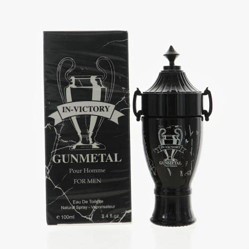 IN-VICTORY GUNMETAL Eau De Parfum for Men - 3.4oz