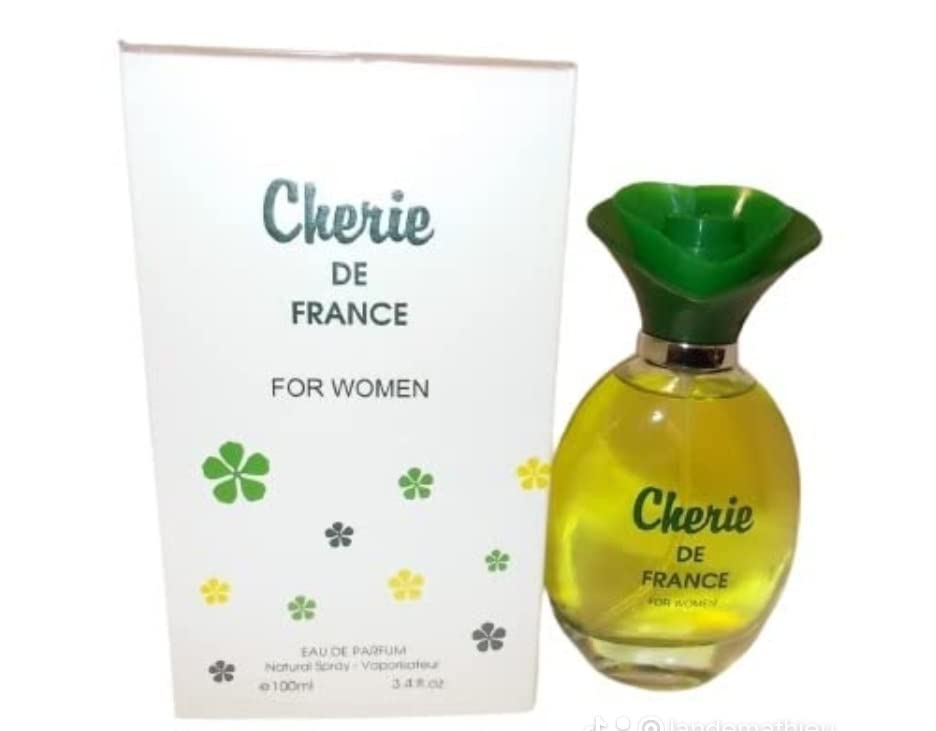 CHERIE DE FRANCE Eau De Parfum Spray Perfume for Women - 3.4oz