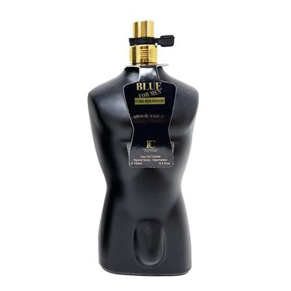 BLUE FOR MEN Ultra Noir Edition Eau De Parfum for Men - 3.4oz