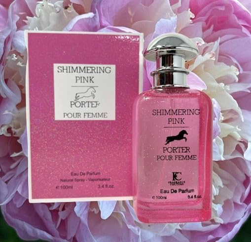 Shimmering Pink Porter Eau De Parfum Spray Perfume for Women - 3.4oz