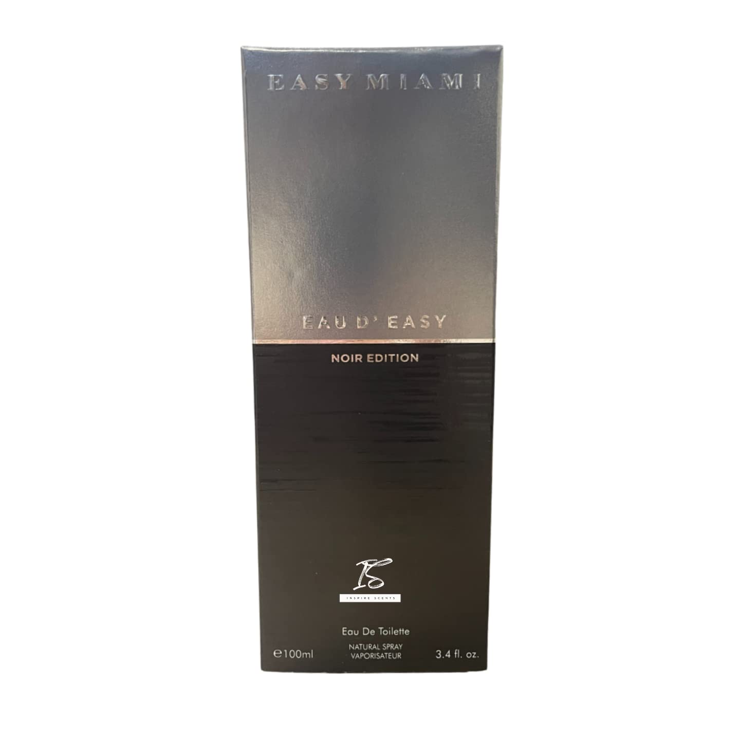 Easy Miami Noir Eau De Parfum Spray Perfume for Women - 3.4oz
