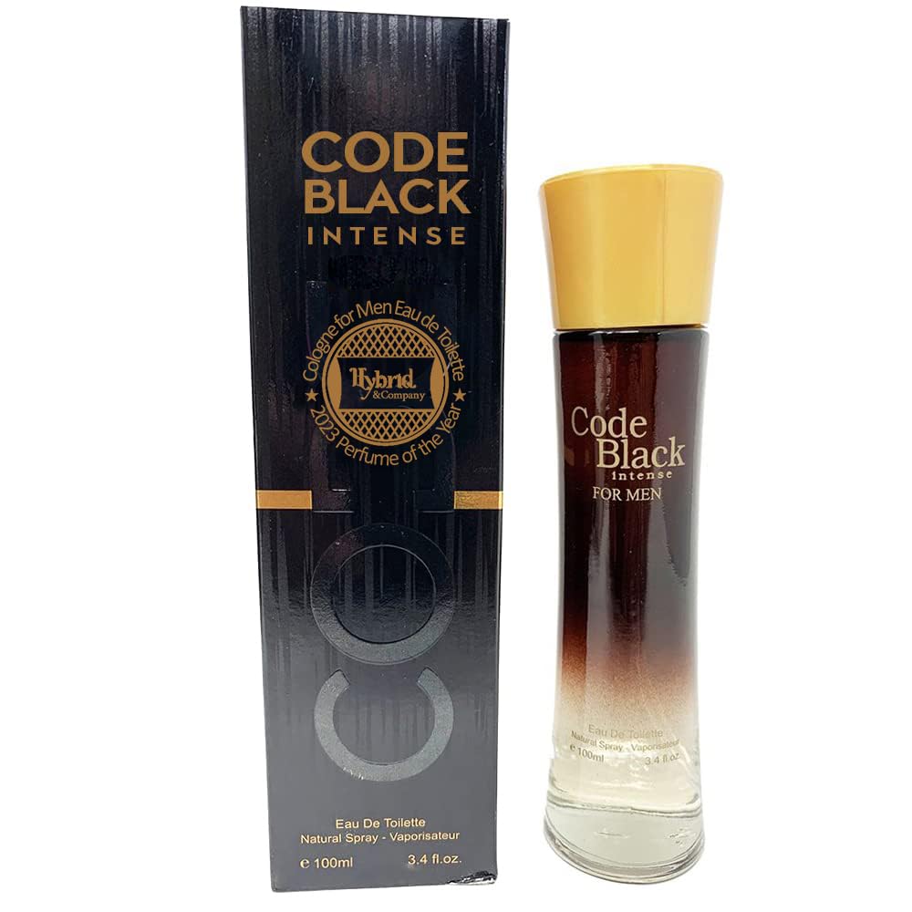 Code Black Perfume For Men - 3.4 oz