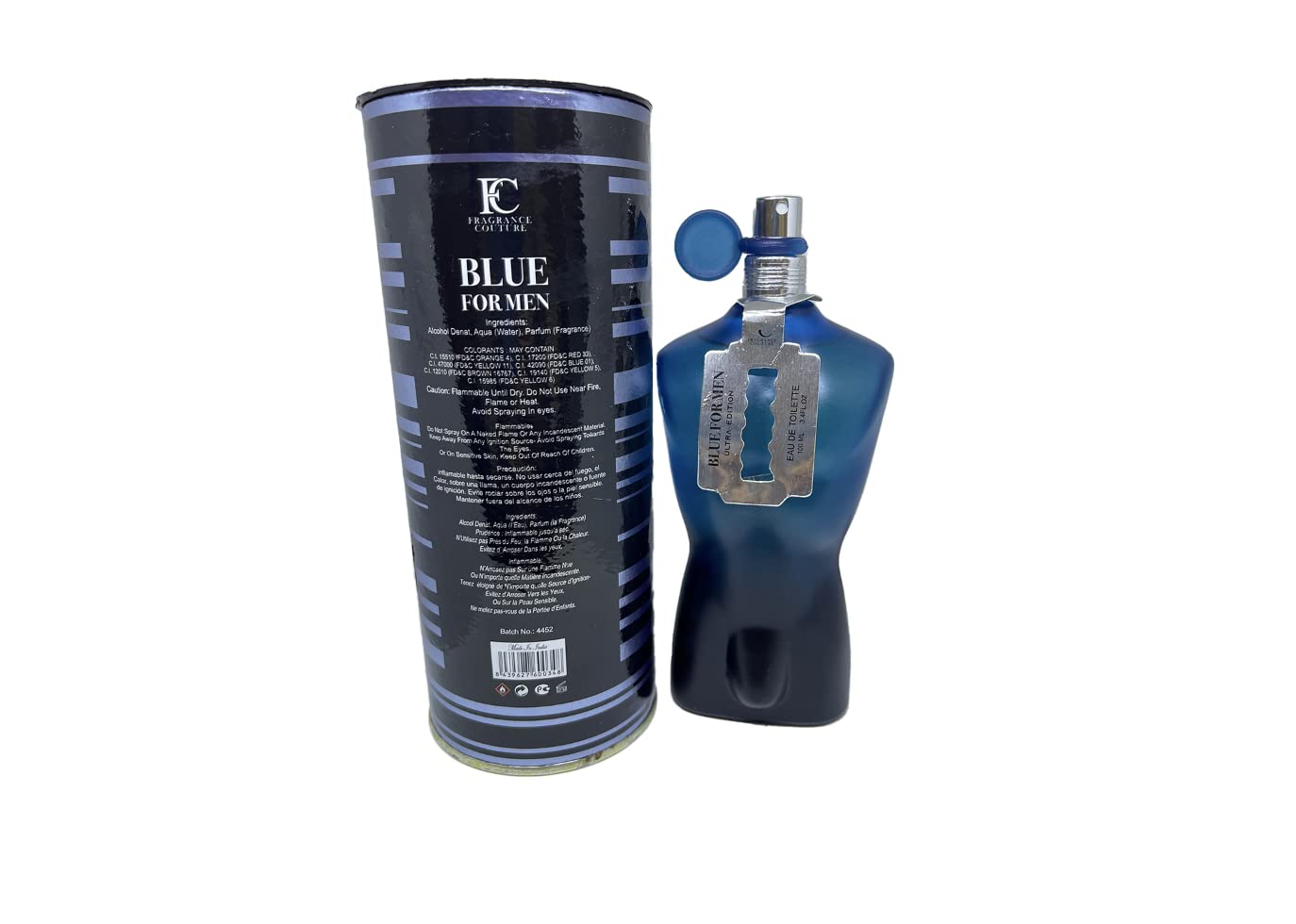 Blue for Men Ultra Edition Eau De Parfum for Men - 3.4oz