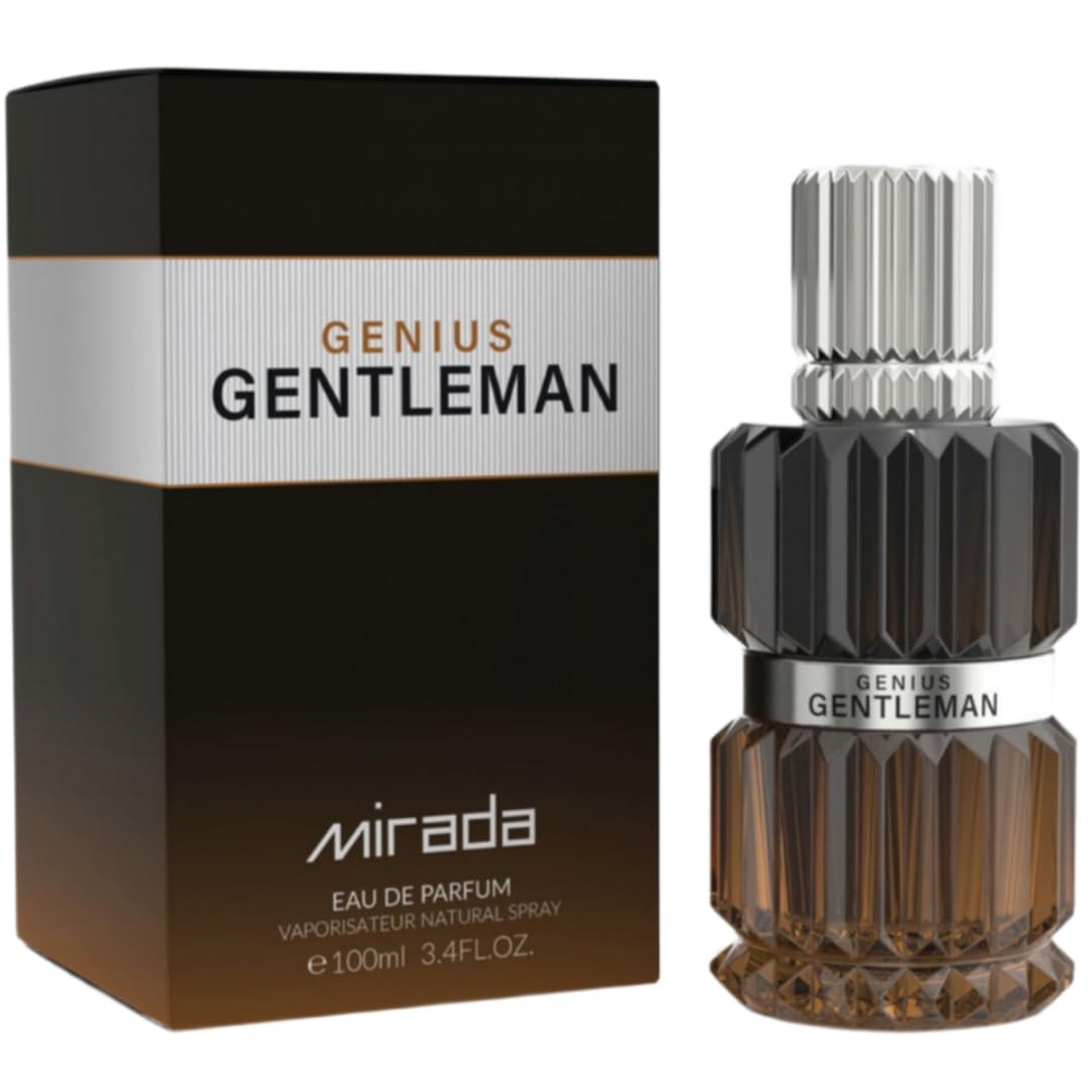 GENIUS GENTLEMAN Perfume For Men - 3.4 oz