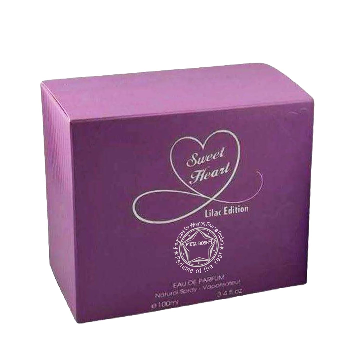 Sweet Heart Lilac Edition Eau De Parfum Spray Perfume for Women - 3.4oz