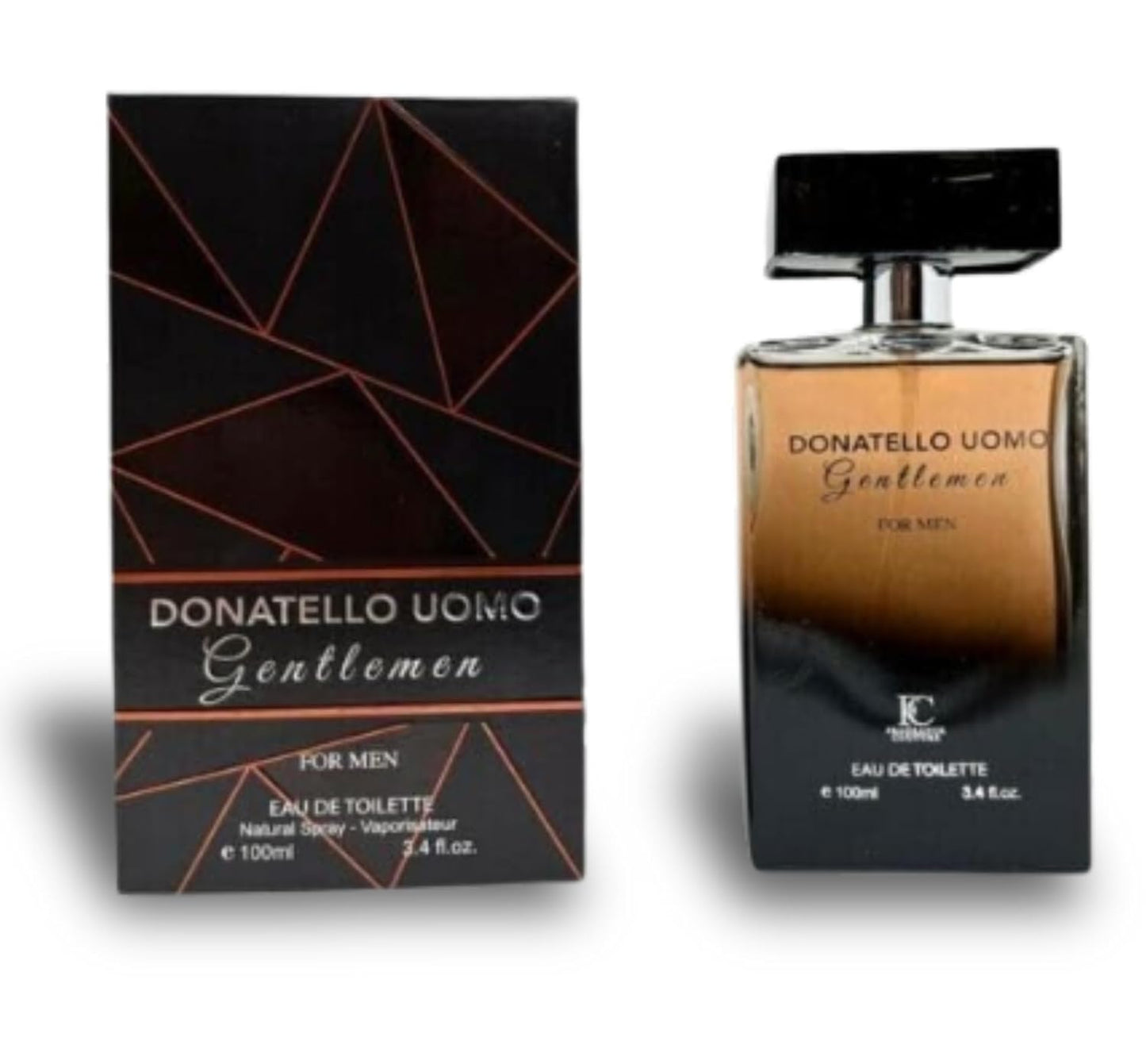 Donatello UOMO Gentleman Eau De Parfum for Men - 3.4oz