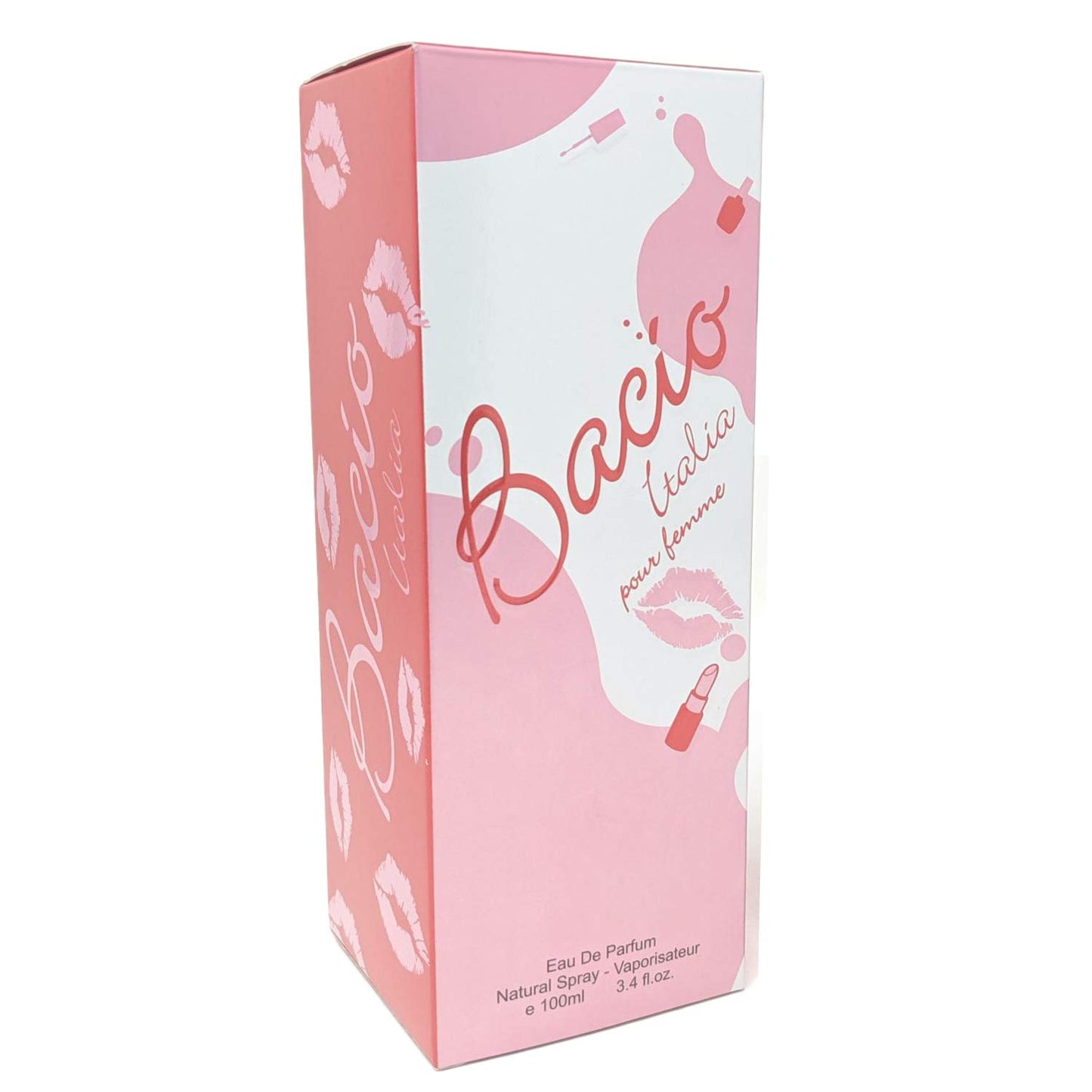 Bacio Italia Pour Femme Eau De Parfum Spray Perfume for Women - 3.4oz