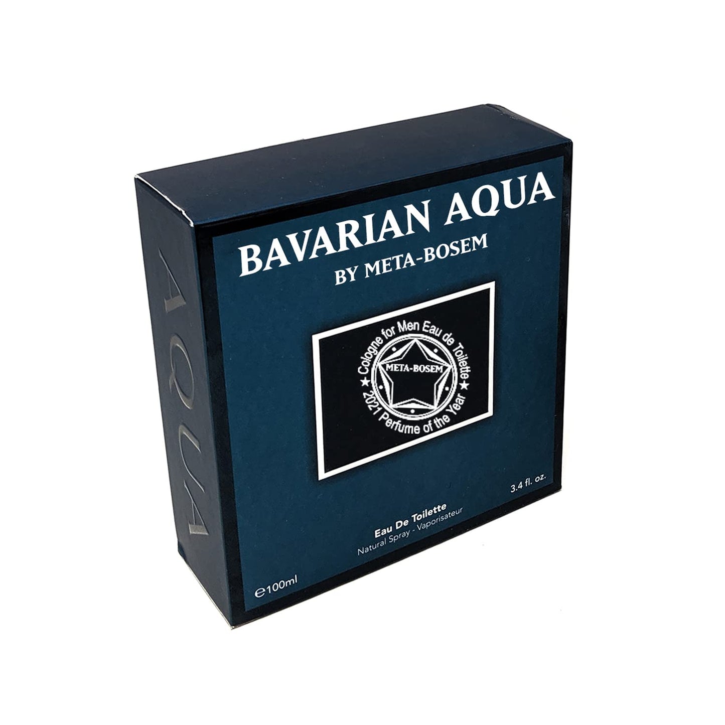 BAVARIAN AQUA Eau de Toilette Perfume For Men - 3.4oz