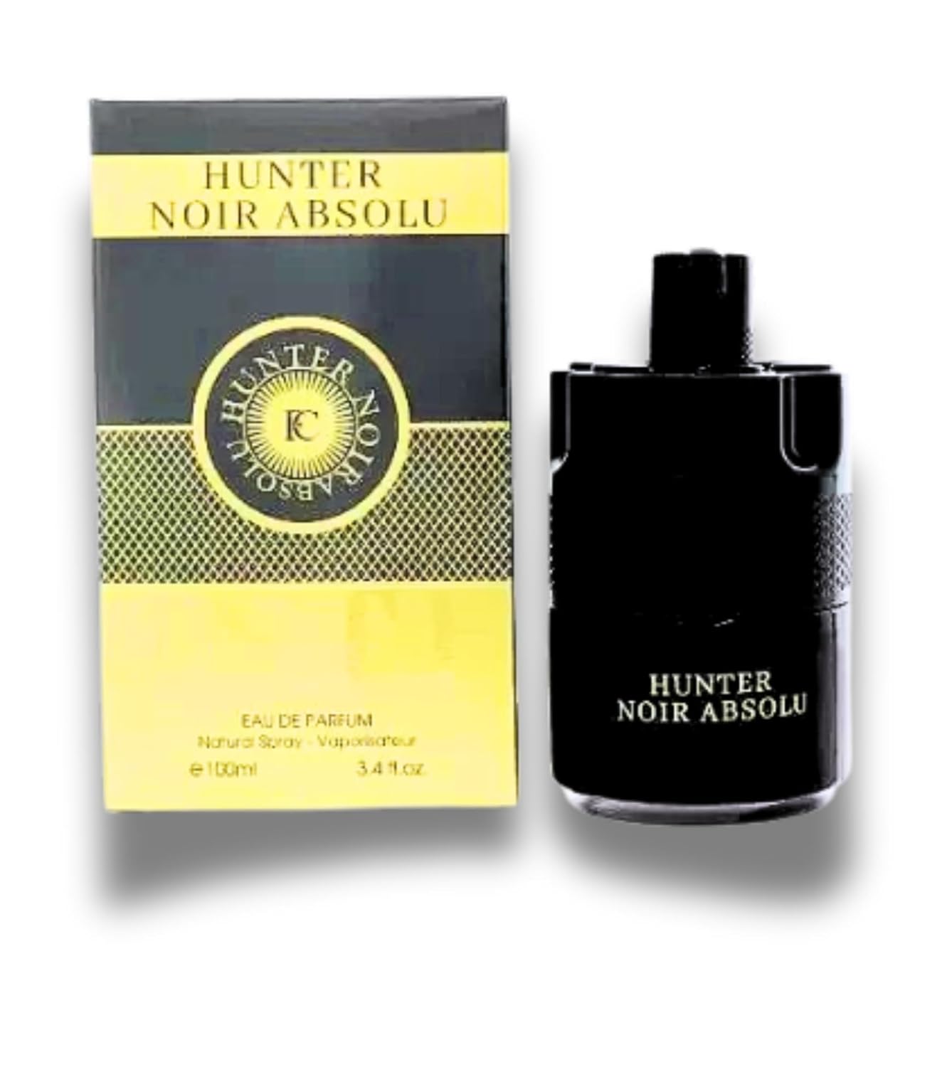 Hunter NOIR ABSOLU Eau De Parfum for Male - 3.4oz