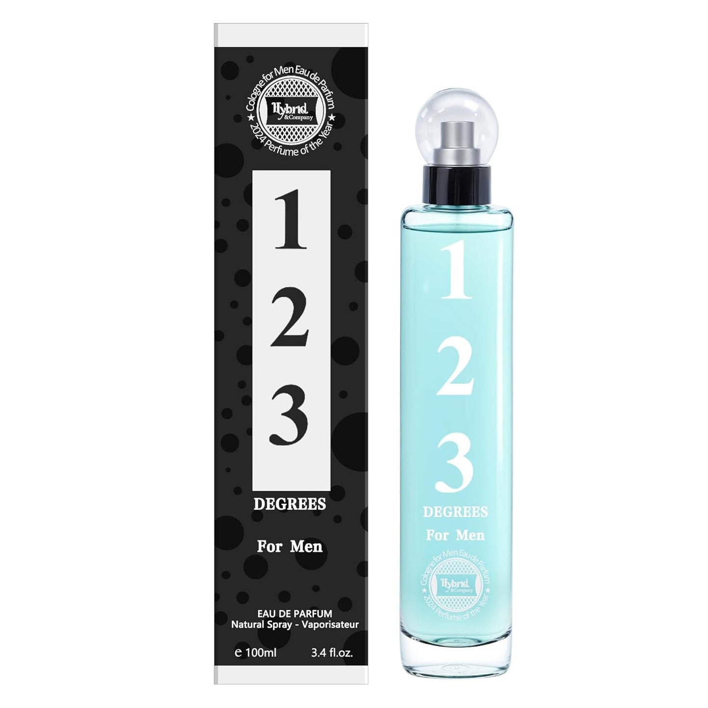123 Degrees Men Perfume 3.4 oz