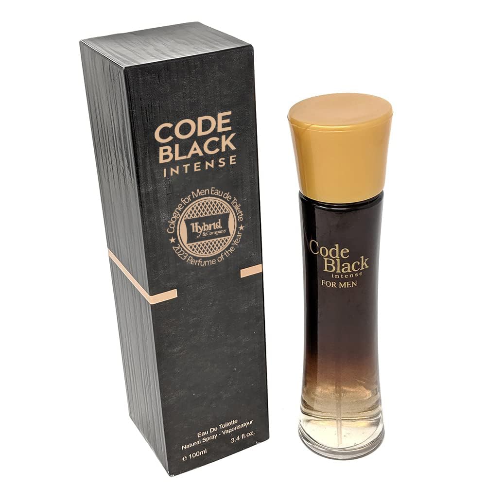 Code Black Perfume For Men - 3.4 oz