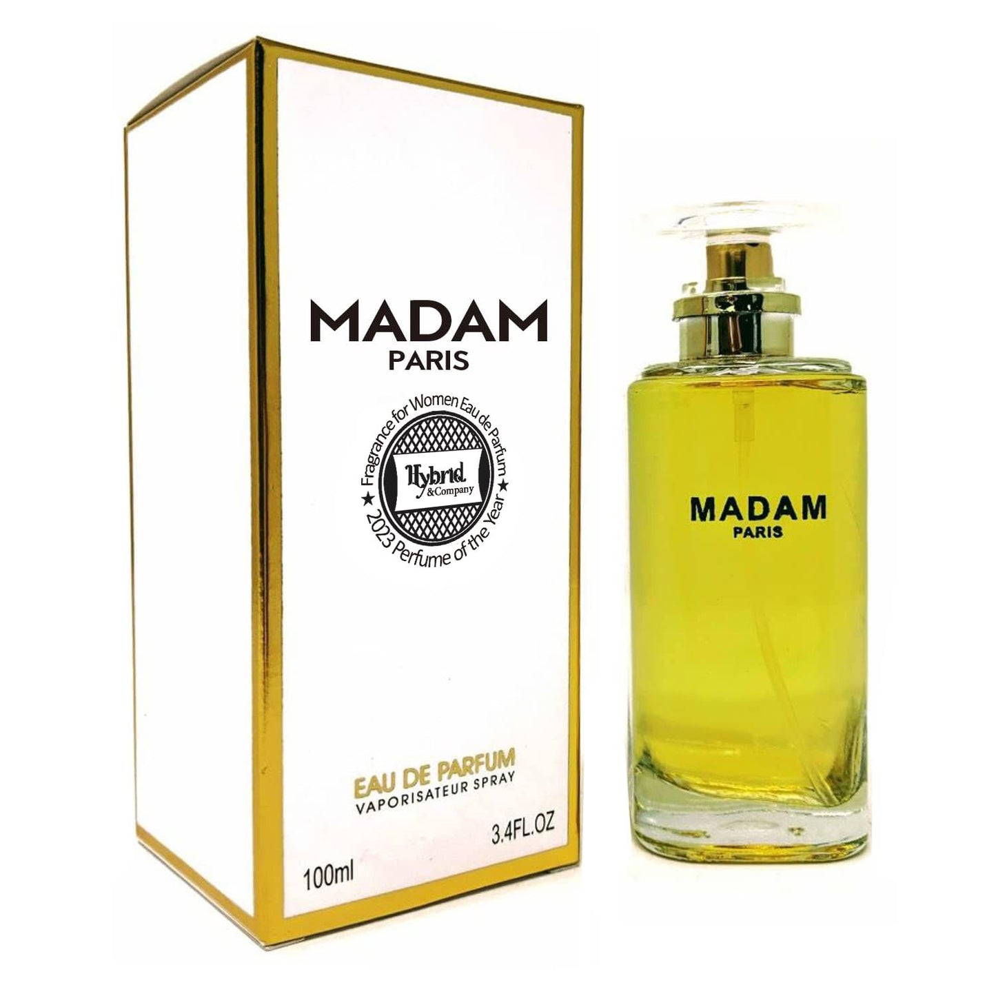 Madam Paris Fragrance Eau De Parfum Spray Perfume for Women - 3.4oz