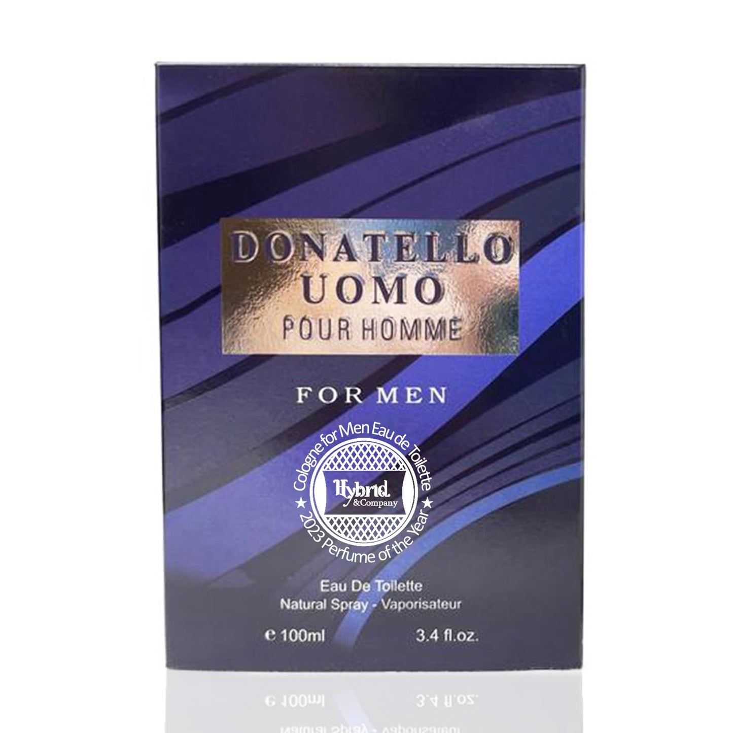 Donatello Uomo Eau De Parfum for Men - 3.4oz
