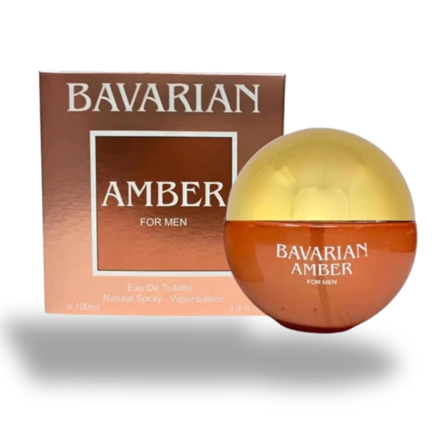 Bavarian Amber EDP Perfume For Men - 3.4oz