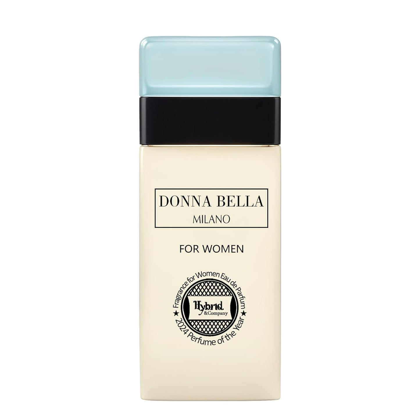 Donna Bella Milano Light Blue Fragrance Eau De Parfum Spray Perfume for Women - 3.4oz