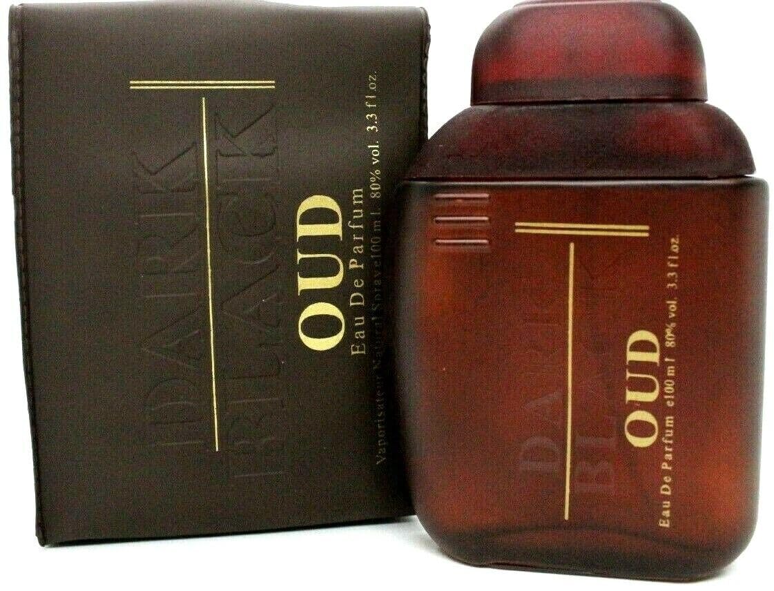 DARK BLACK OUD Eau De Parfum For Men - 3.4oz