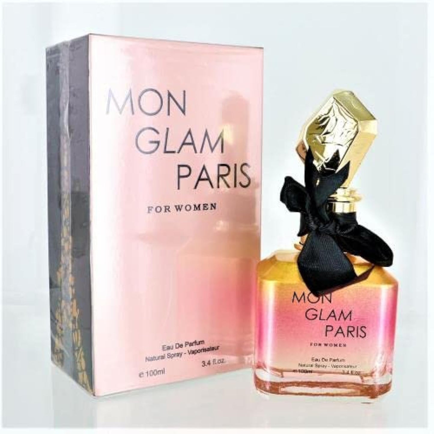 MON GLAM PARIS Eau De Parfum Spray Perfume for Women - 3.4oz