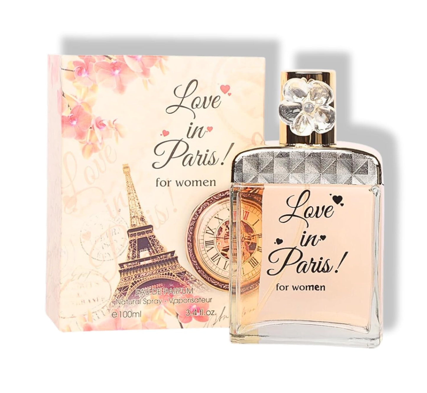 Love in Paris Eau De Parfum Spray Perfume for Women - 3.4oz