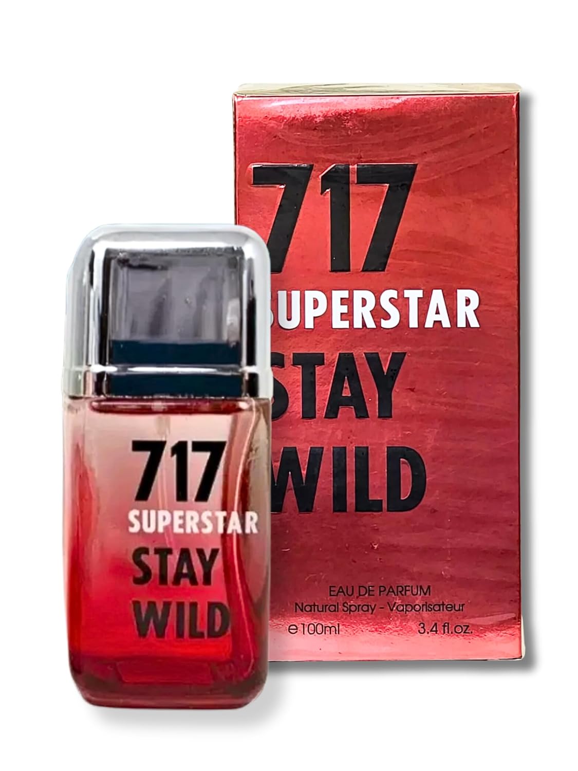 717 Superstar Stay Wild for Men Eau De Parfum - 3.4oz