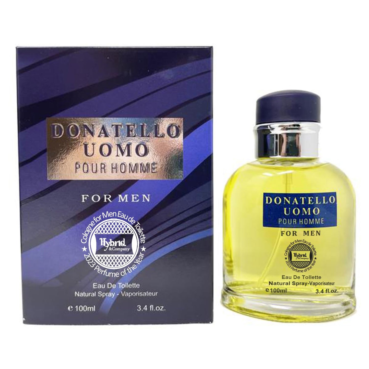 Donatello Uomo Eau De Parfum for Men - 3.4oz