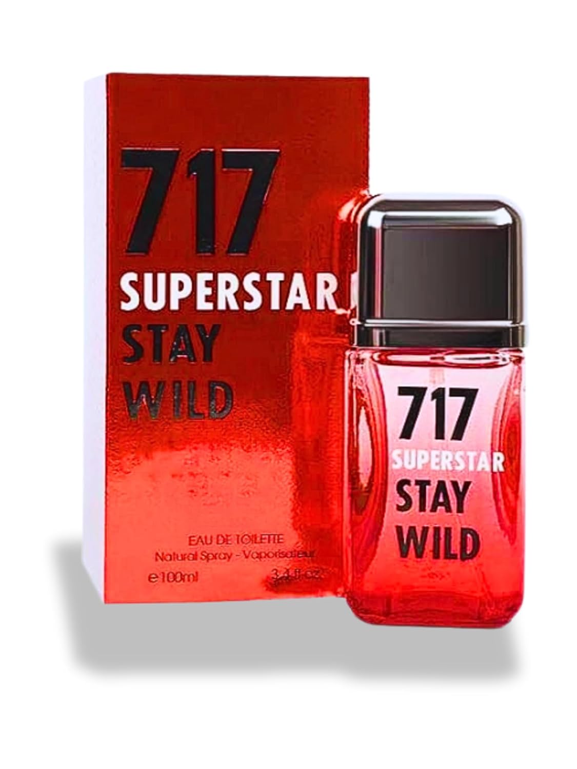 717 Superstar Stay Wild for Men Eau De Parfum - 3.4oz