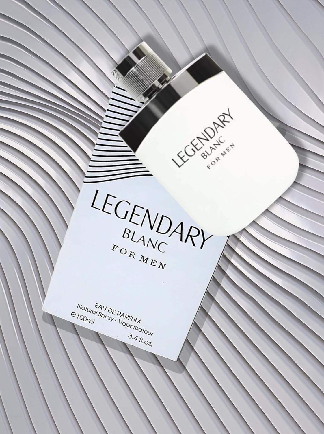 LEGENDARY BLANC Eau De Parfum for Men - 3.4oz