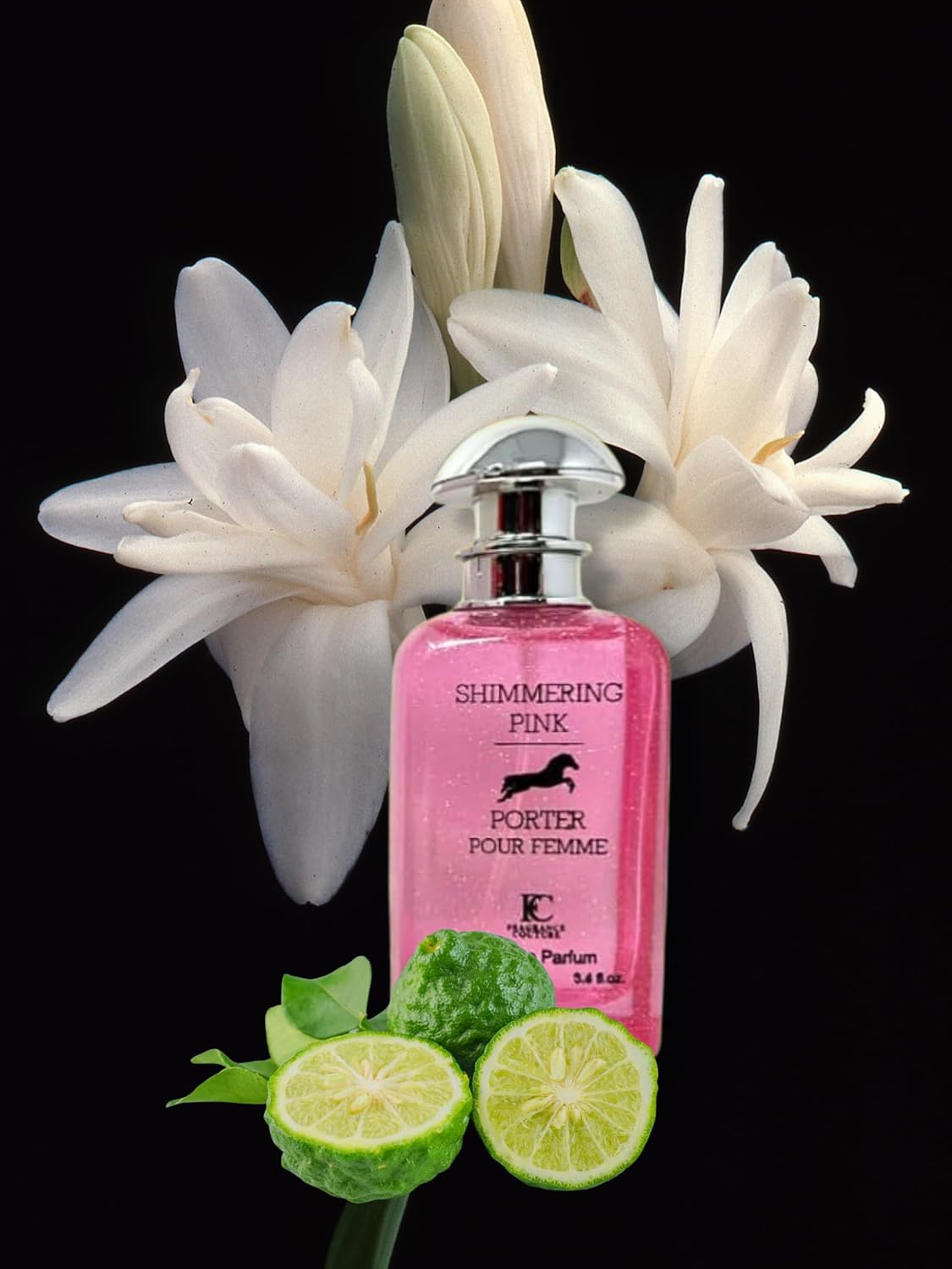 Shimmering Pink Porter Eau De Parfum Spray Perfume for Women - 3.4oz