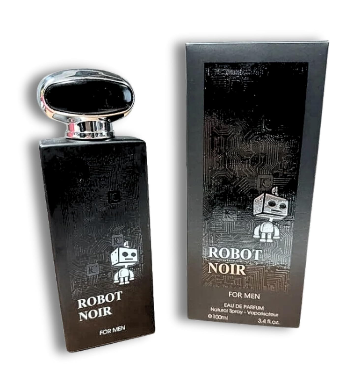 Robot Noir Eau de Toilette Perfume For Men - 3.4oz