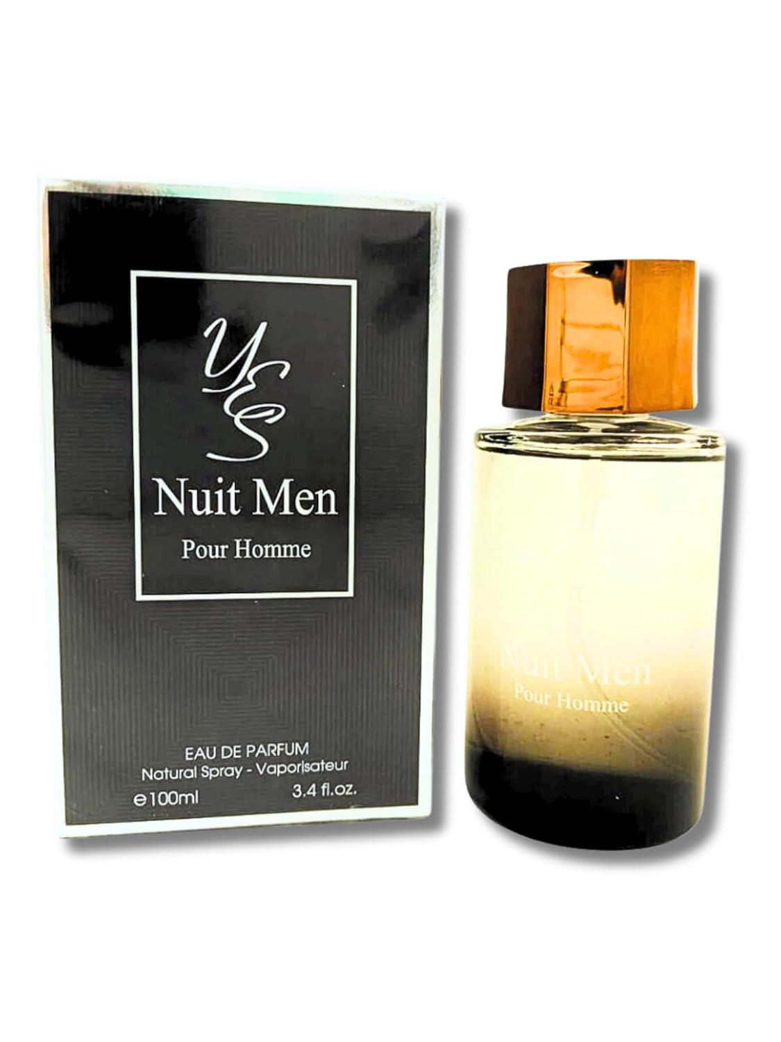 YES NUIT Eau de Toilette Perfume For Men - 3.4oz