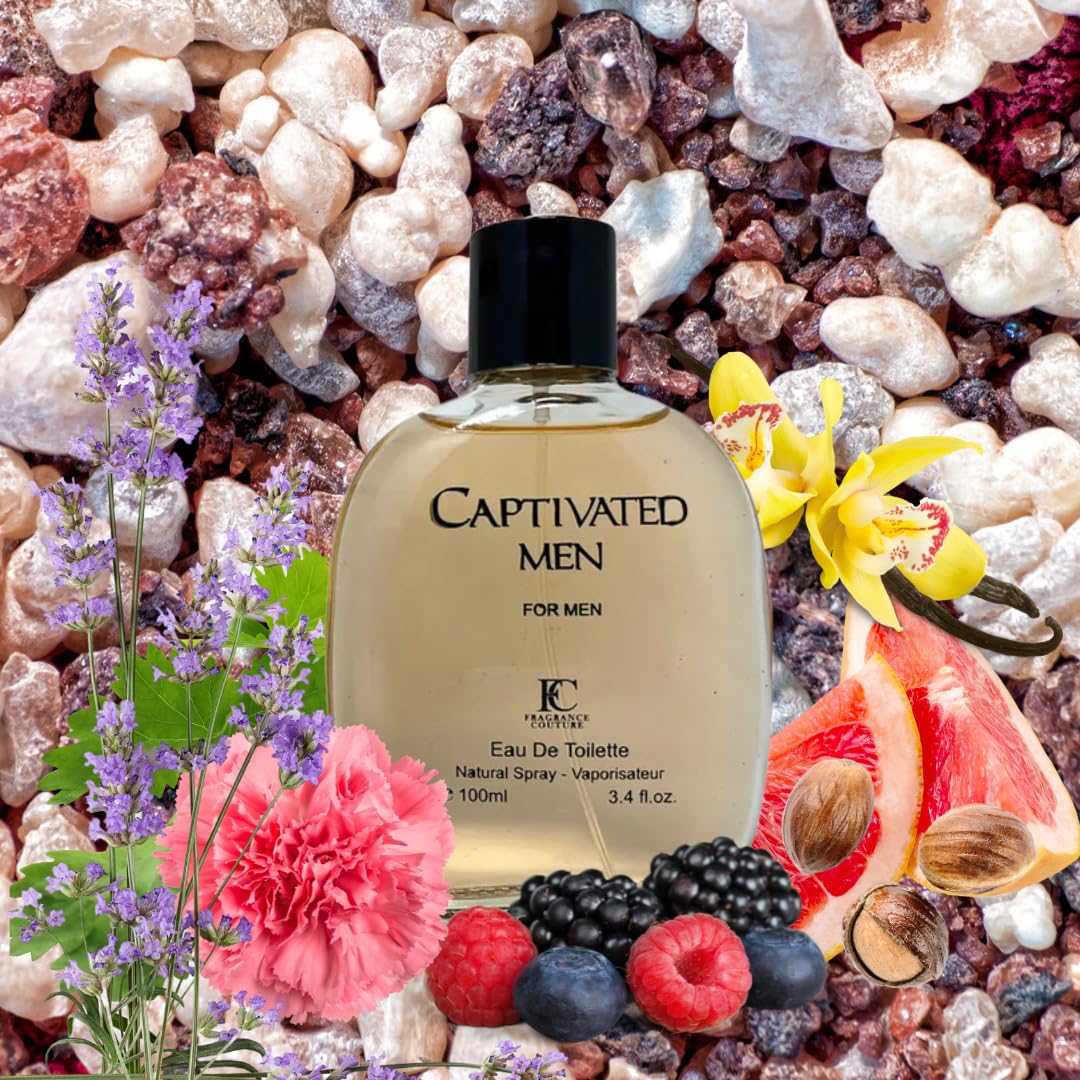 Captivated Men Perfume For Men - 3.4 oz