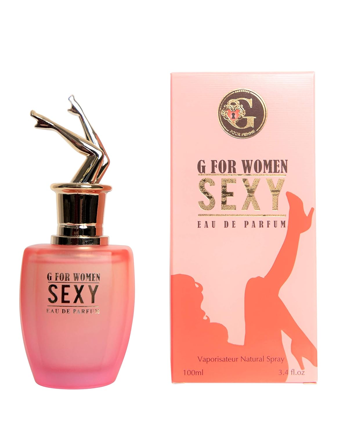 G for Women Sexy Eau De Parfum Spray Perfume for Women - 3.4oz