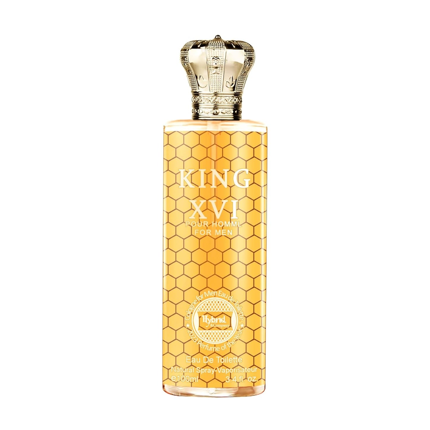 KING XVI Eau de Toilette Perfume For Men - 3.4oz