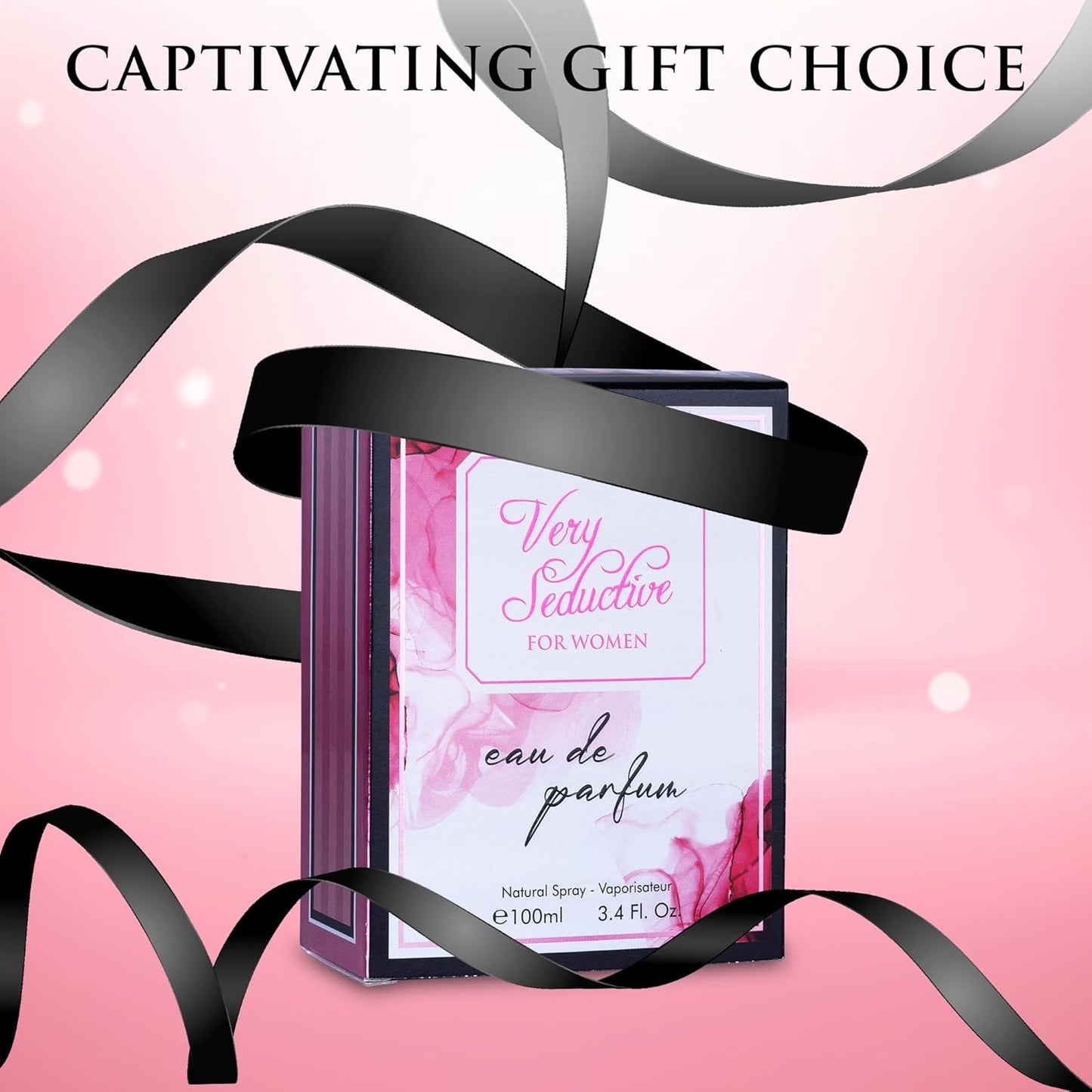Very Seductive for Women Eau De Parfum Spray Perfume- 3.4oz