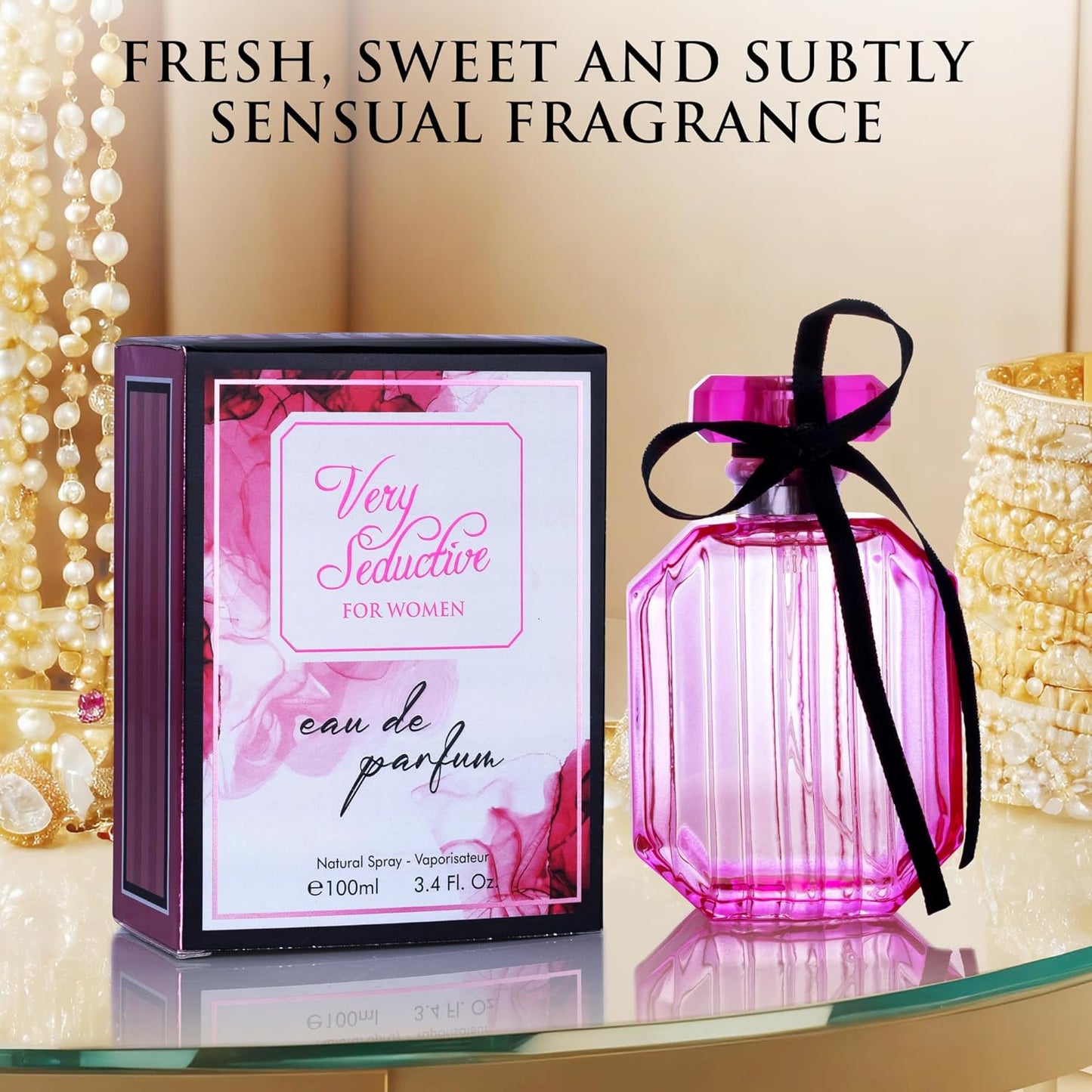 Very Seductive for Women Eau De Parfum Spray Perfume- 3.4oz