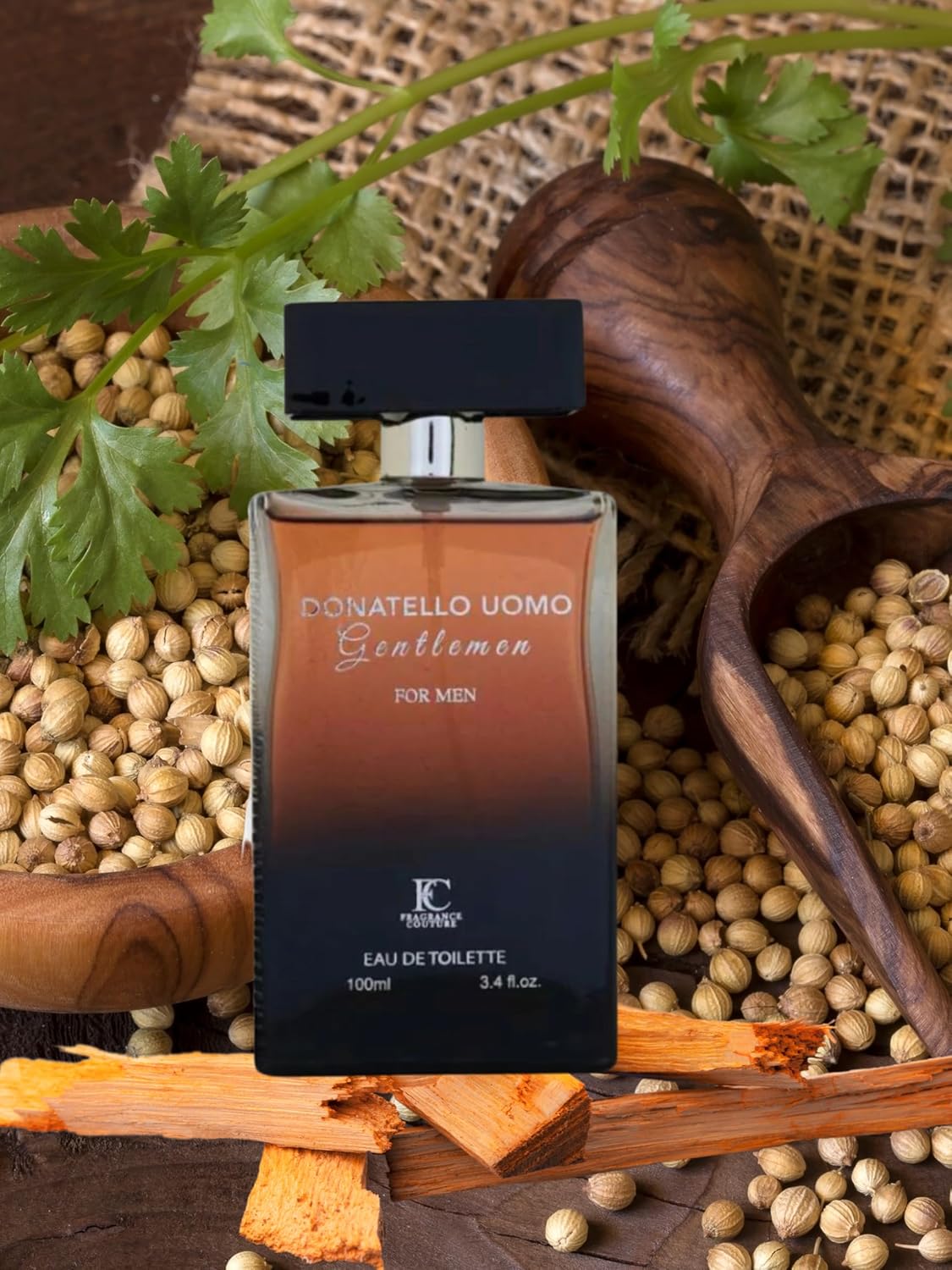 Donatello UOMO Gentleman Eau De Parfum for Men - 3.4oz
