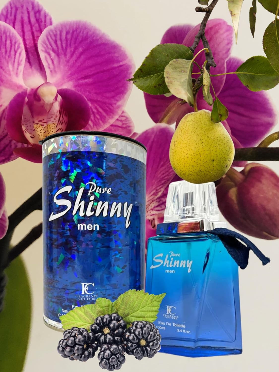 Pure Shinny Eau de Toilette Perfume For Men - 3.4oz