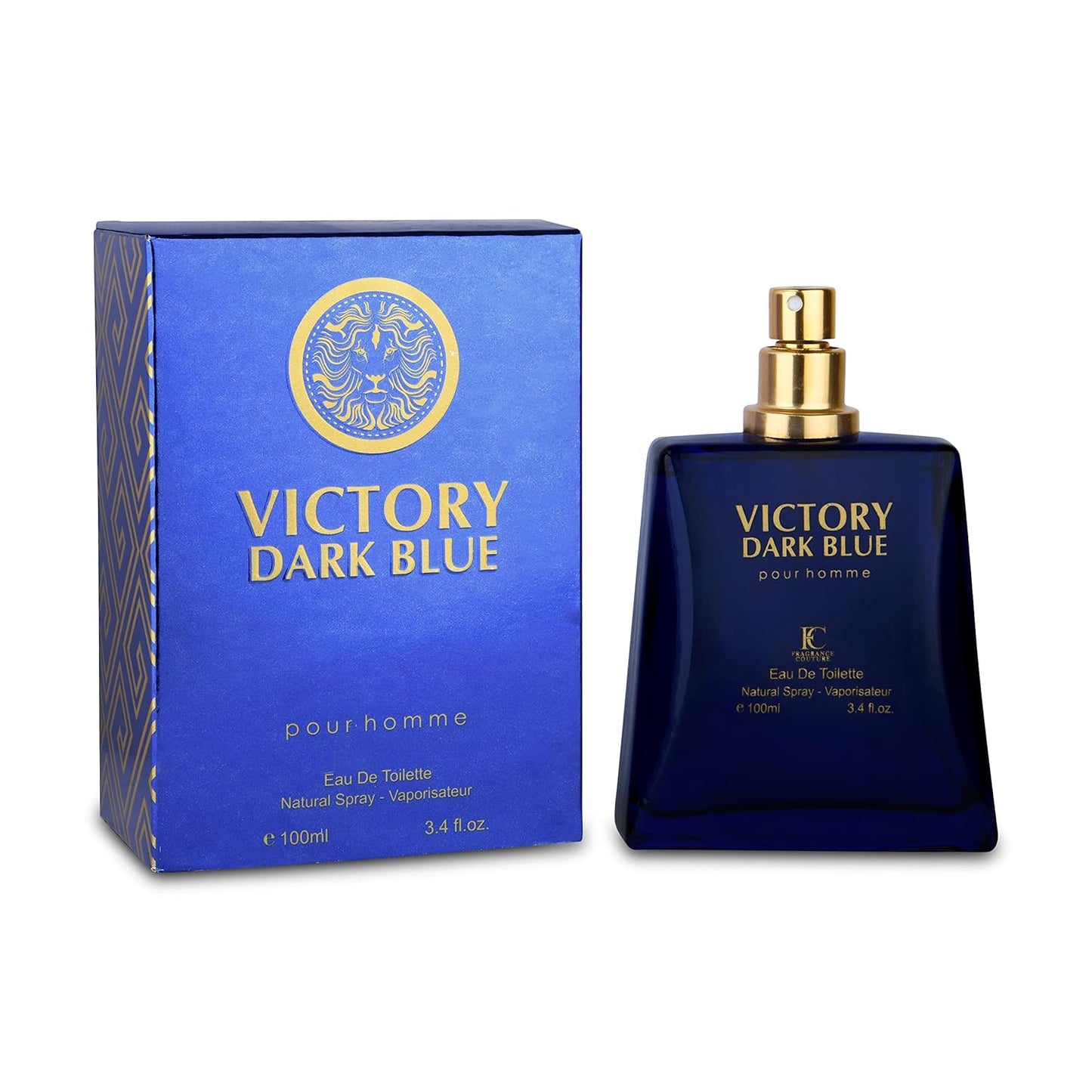 VICTORY DARK BLUE Perfume For Men - 3.4oz