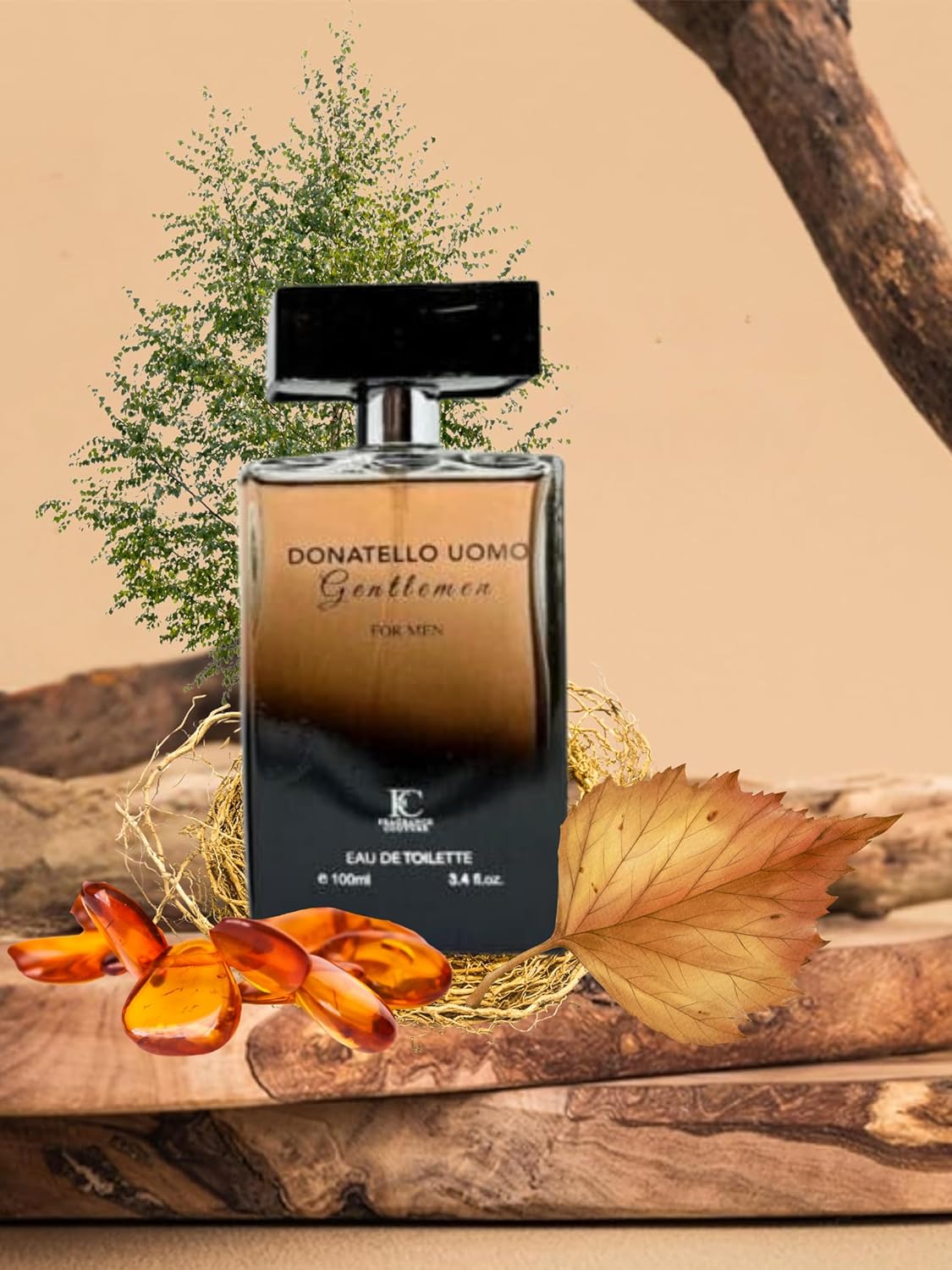 Donatello UOMO Gentleman Eau De Parfum for Men - 3.4oz