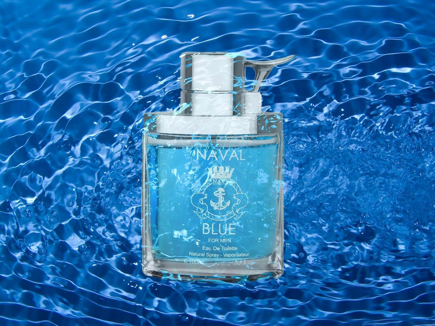 Naval Blue Men Perfume For Men - 3.4 oz