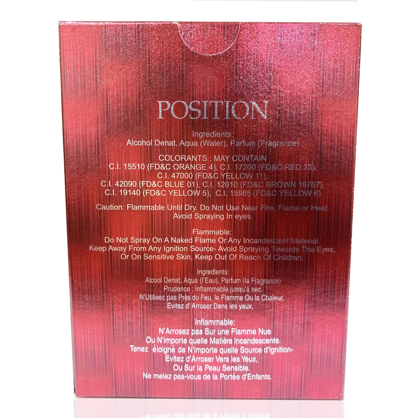 POSITION Eau De Parfum Spray Perfume for Women - 3.4oz