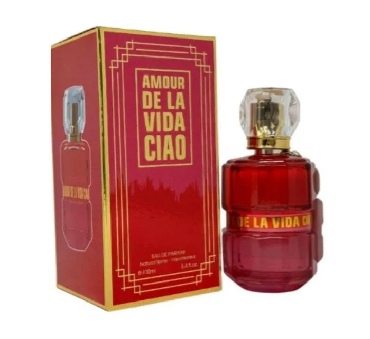 Amour De La Vida Ciao Eau De Parfum Spray Perfume for Women - 3.4oz