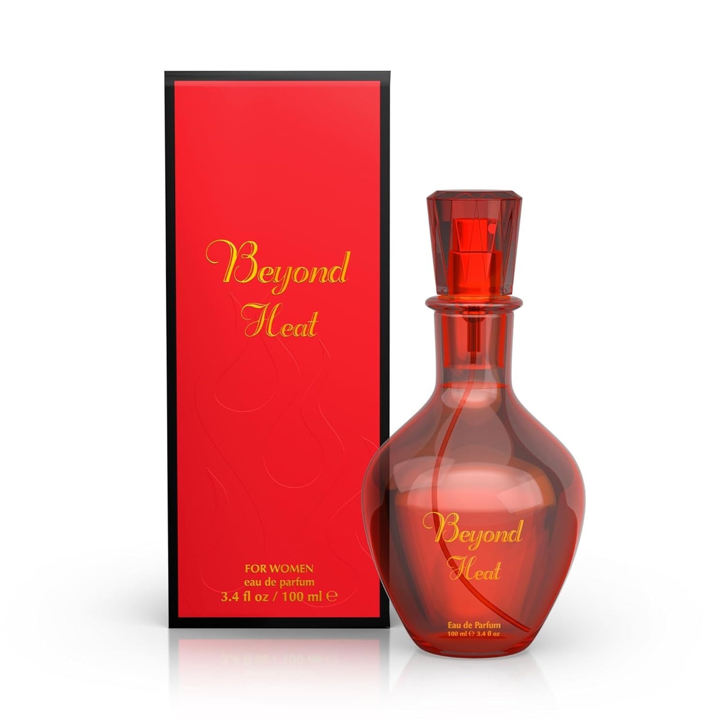 BEYOND HEAT Eau De Parfum Spray Perfume for Women - 3.4oz/100mL