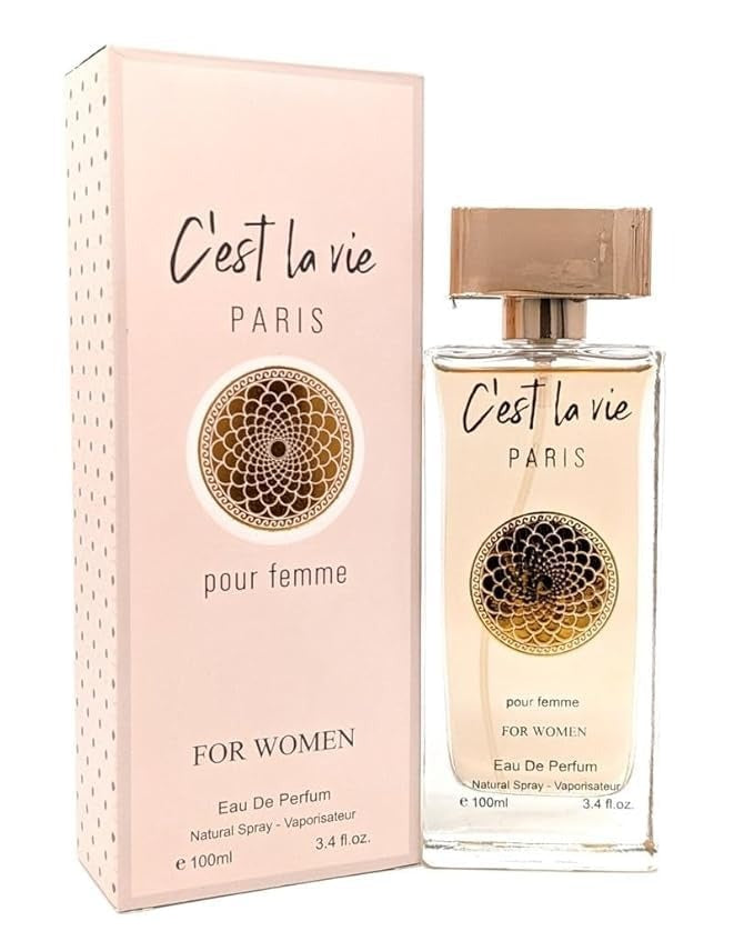 C'est La Vie PARIS POUR FEMME for Women Eau De Parfum Spray Perfume - 3.4oz