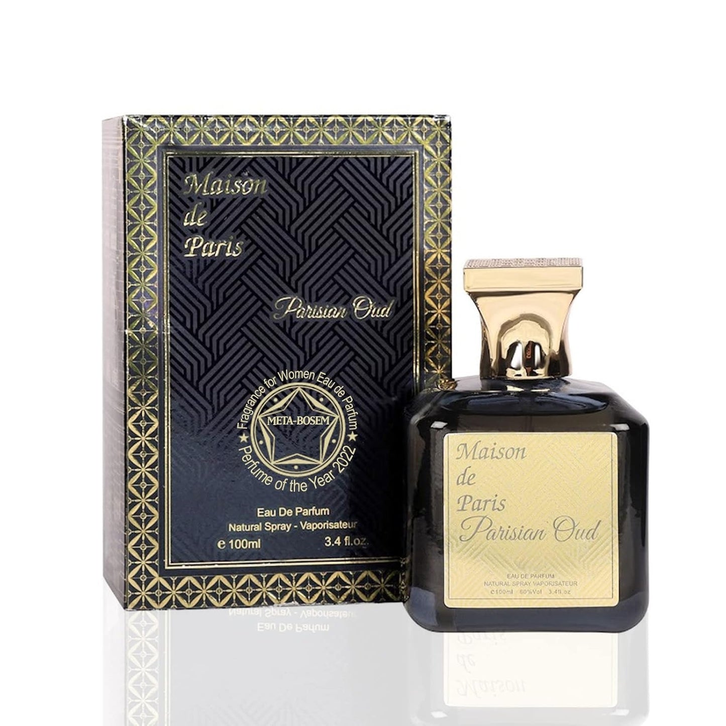 Mason de Paris Parisian Oud Eau De Parfum Spray Perfume for Women - 3.4oz
