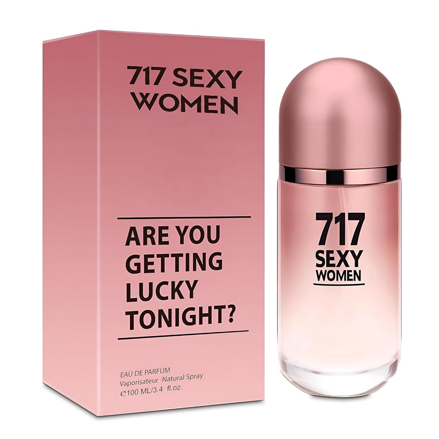 717 Sexy Women Eau De Parfum Spray Perfume for Women - 3.4oz