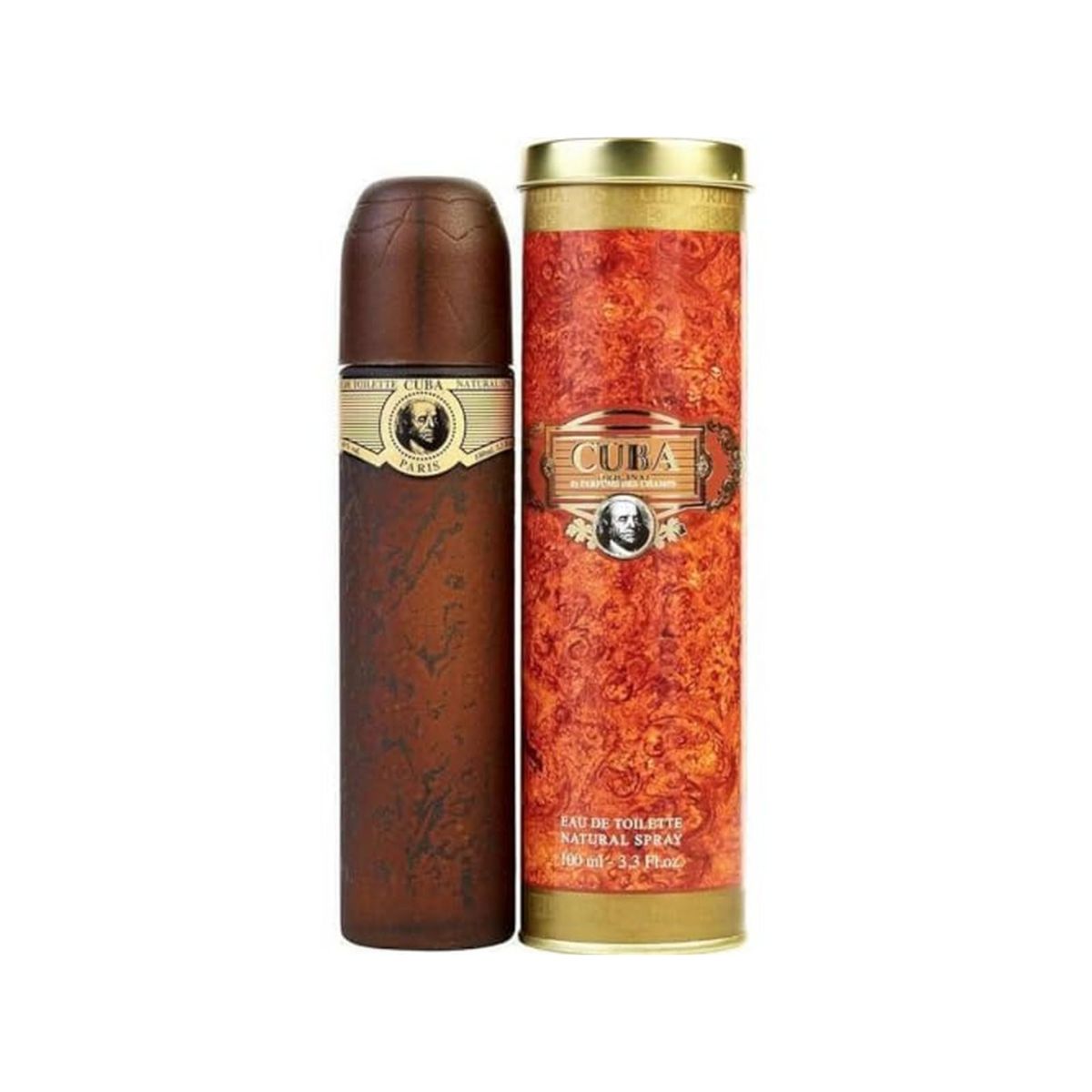 Gold by Cuba for Men - 3.4oz EDT Spray