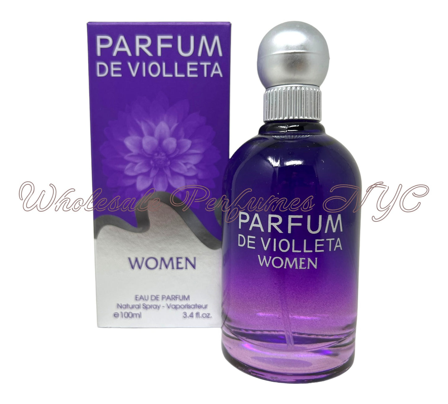 Parfum De Violleta Eau De Parfum Spray Perfume for Women - 3.4oz