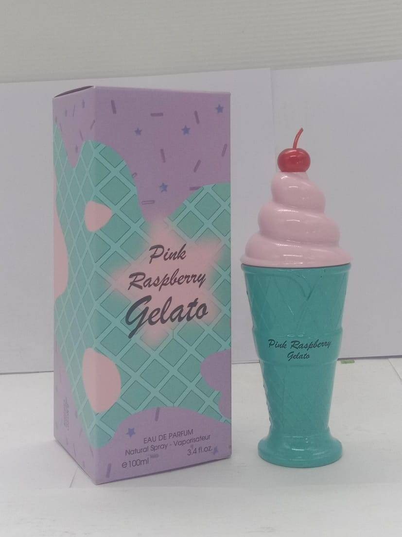 Pink Raspberry Gelato for Women Eau De Parfum Spray Perfume - 3.4oz