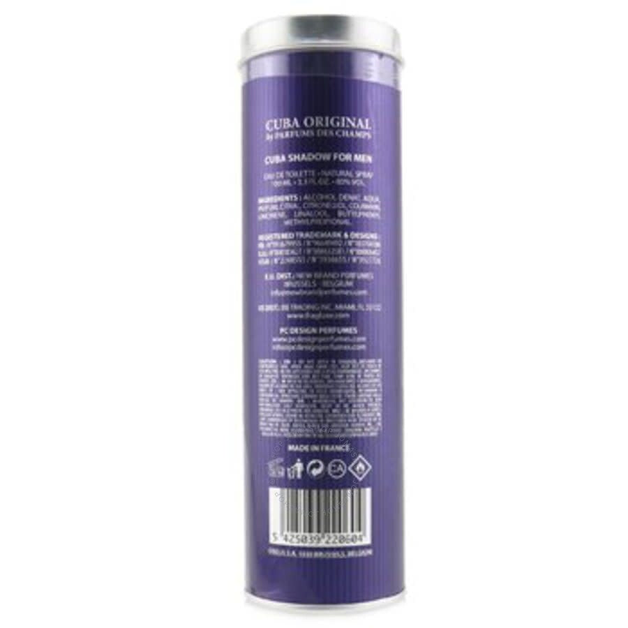 Shadow by Cuba for Men - 3.4oz EDT Spray