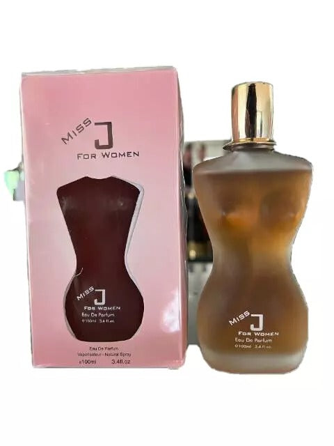 Miss J for Women Eau De Parfum Spray Perfume - 3.4oz